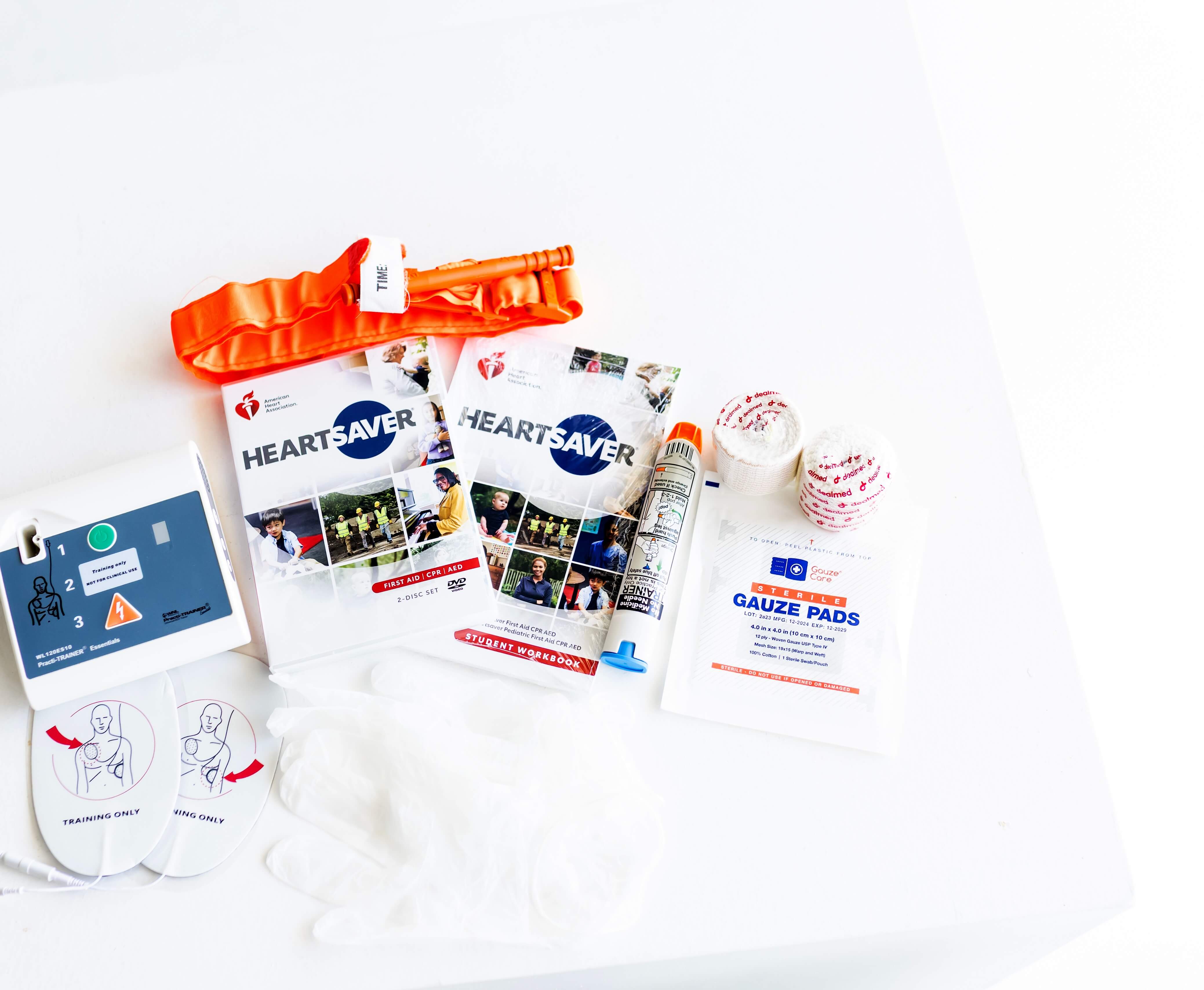 Heartsaver First Aid CPR AED Book